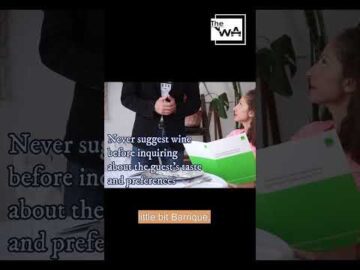 Fine Dining Wine Service - Suggesting Wines. Waiter Training Video