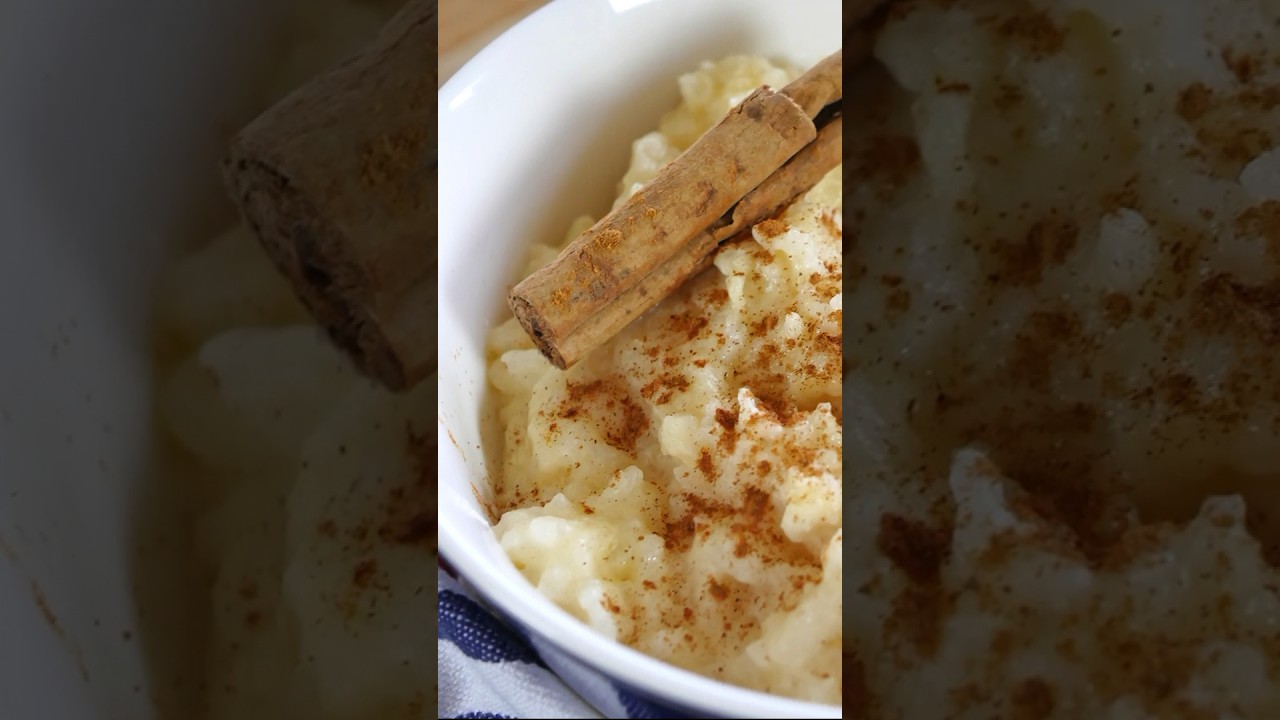 Slow Cooker Rice Pudding #crockpot #slowcooker #recipe