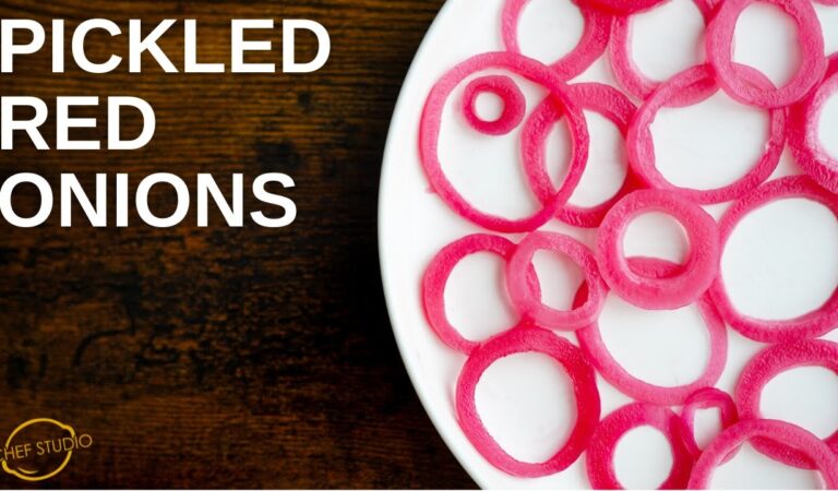 Pickled Red Onions | A simple trick for vibrant, pink, pickled onions every time