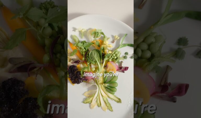 Plating secret in a 3-Star restaurant?